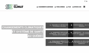Climat.synergiesanteenvironnement.org thumbnail