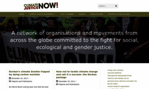 Climate-justice-now.org thumbnail