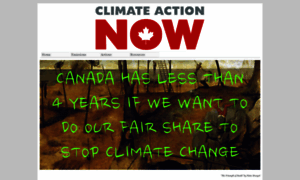 Climateactionnow.ca thumbnail