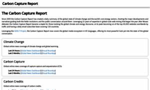 Climatechange.carboncapturereport.org thumbnail