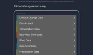 Climatechangereports.org thumbnail
