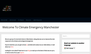 Climateemergencymanchester.net thumbnail