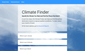 Climatefinder.com thumbnail