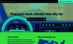 Climatefriendlycars.climatecentral.org thumbnail