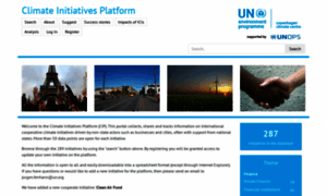 Climateinitiativesplatform.org thumbnail