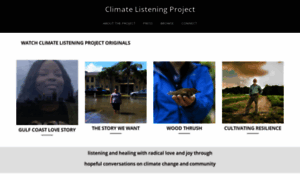 Climatelisteningproject.org thumbnail