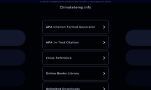 Climatetemp.info thumbnail