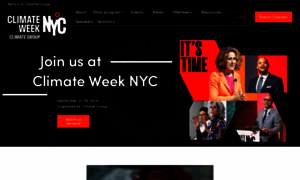 Climateweeknyc.org thumbnail