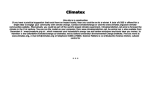 Climatex.org thumbnail