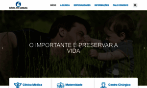 Clinicaanacarolina.com.br thumbnail