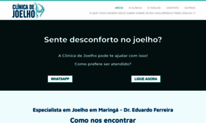 Clinicadejoelho.com thumbnail