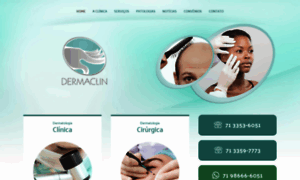 Clinicadermaclin.com.br thumbnail