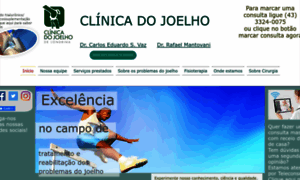 Clinicadojoelho.com thumbnail