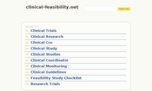 Clinical-feasibility.net thumbnail