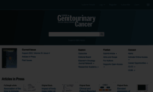Clinical-genitourinary-cancer.com thumbnail