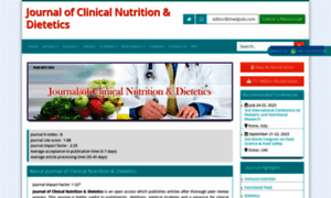 Clinical-nutrition.imedpub.com thumbnail