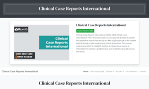 Clinicalcasereportsint.com thumbnail