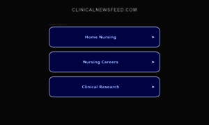 Clinicalnewsfeed.com thumbnail