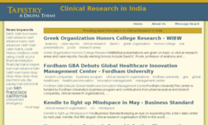 Clinicalresearchindia.net thumbnail