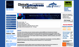 Clinicalschizophrenia.net thumbnail