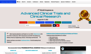 Clinicaltrials-research.pharmaceuticalconferences.com thumbnail