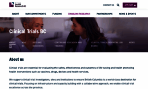 Clinicaltrialsbc.ca thumbnail