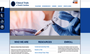 Clinicaltrialssc.com thumbnail