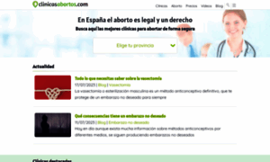 Clinicasabortos.com thumbnail