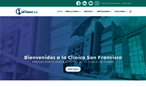 Clinicasanfrancisco.com.co thumbnail