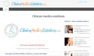 Clinicasmedicoesteticas.com thumbnail