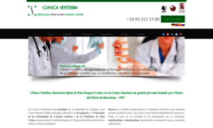 Clinicavertebra.es thumbnail