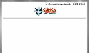 Clinicaveterinariasanlicandro.it thumbnail