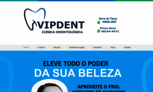 Clinicavipdent.com.br thumbnail