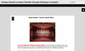 Clinique-dentaire-au-maroc.blogspot.com thumbnail