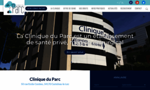 Clinique-du-parc.net thumbnail