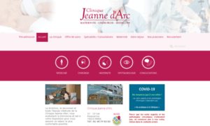 Clinique-jeanne-darc.com thumbnail
