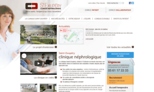 Clinique-saint-exupery.com thumbnail