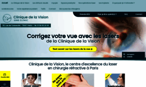 Cliniquedelavision.com thumbnail