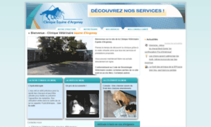 Cliniqueequineargonay.fr thumbnail