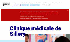 Cliniquemedicaledesillery.com thumbnail