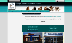 Cliniqueveterinairesaintandeol.fr thumbnail