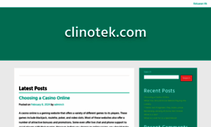 Clinotek.com thumbnail