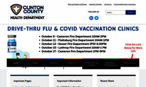 Clintoncohealth.org thumbnail