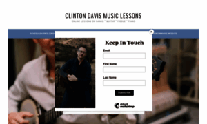 Clintondavismusic.com thumbnail