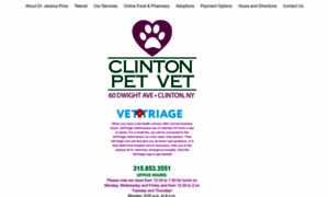 Clintonpetvet.com thumbnail