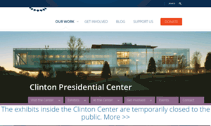 Clintonpresidentialcenter.org thumbnail