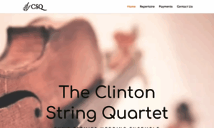 Clintonstringquartet.com thumbnail