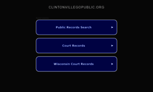 Clintonvillegopublic.org thumbnail