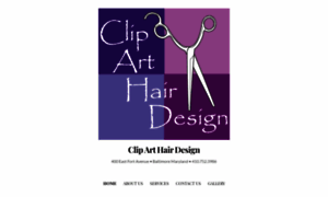 Cliparthairdesign.com thumbnail