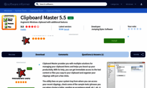 Clipboard-master.software.informer.com thumbnail